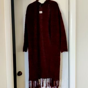 Nwt forever 21 long sweater size med